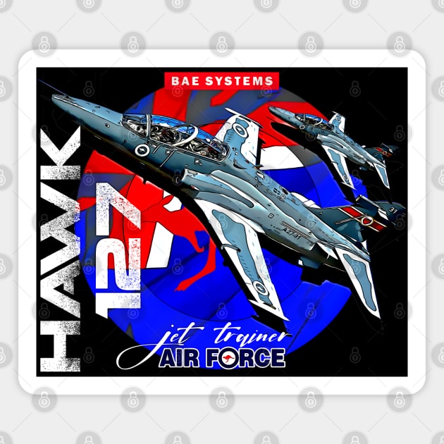 Hawk 127 Royal Australian Air Force Jet Trainer Magnet by aeroloversclothing